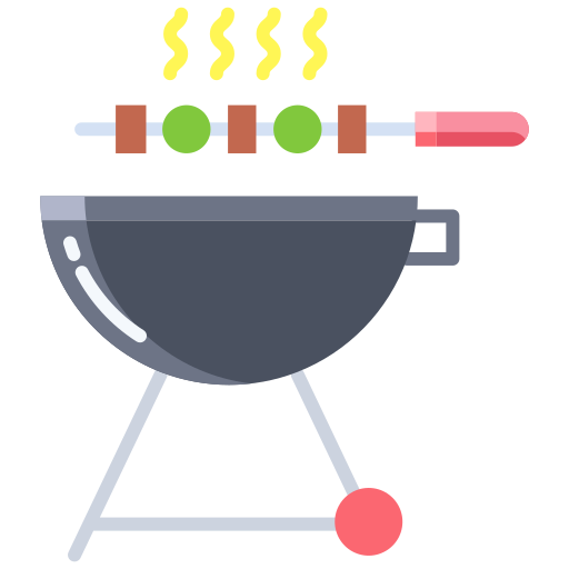 grill Icongeek26 Flat ikona
