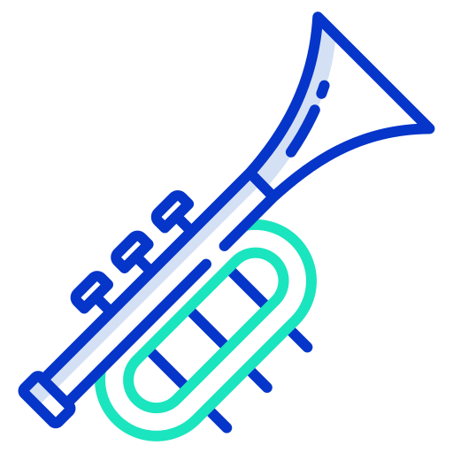 Trumpet Icongeek26 Outline Colour icon