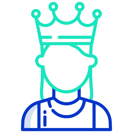 Crown Icongeek26 Outline Colour icon