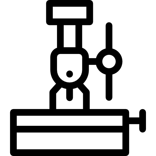 Drilling machine Detailed Rounded Lineal icon