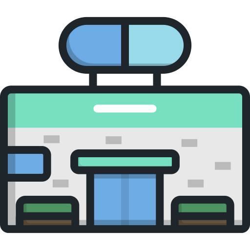 farmacia Special Lineal color icono