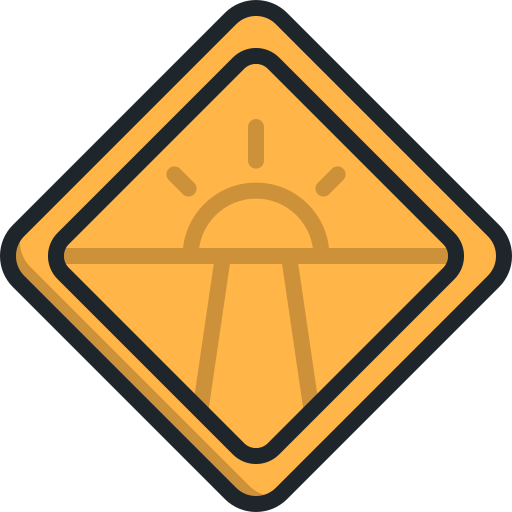 autostrada Special Lineal color ikona