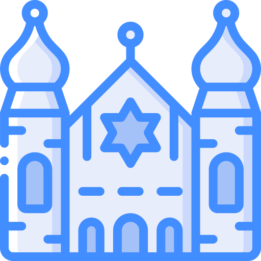 sinagoga Basic Miscellany Blue icono
