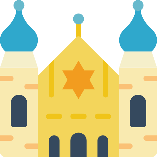 Synagogue Basic Miscellany Flat icon