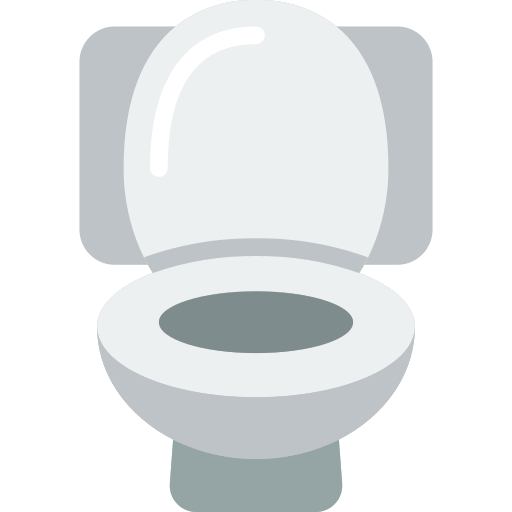 Toilet Basic Miscellany Flat icon
