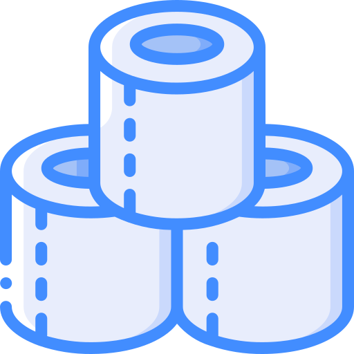 papier toilette Basic Miscellany Blue Icône