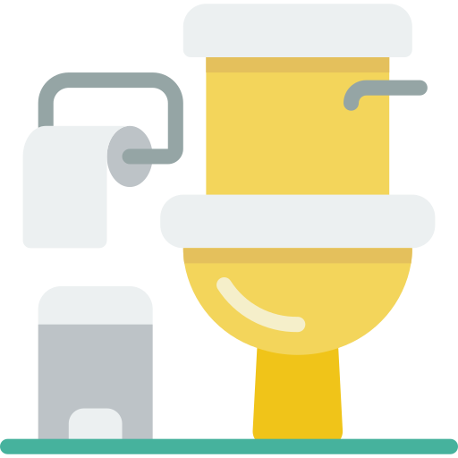toilette Basic Miscellany Flat icon