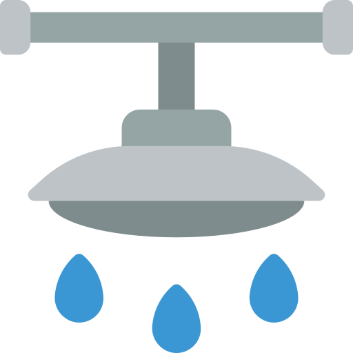 Shower head Basic Miscellany Flat icon