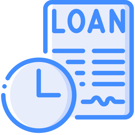 Loan Basic Miscellany Blue icon