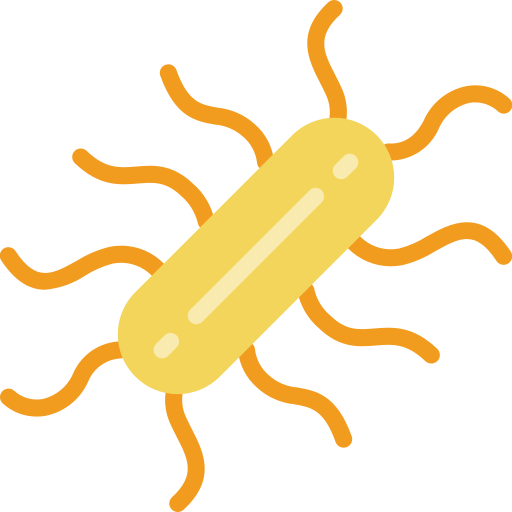 las bacterias Basic Miscellany Flat icono