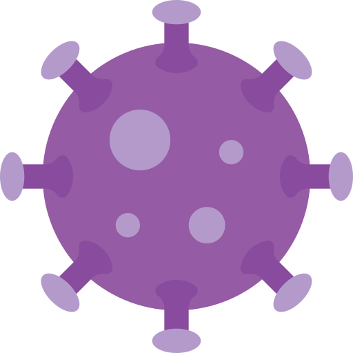 Virus Basic Miscellany Flat icon