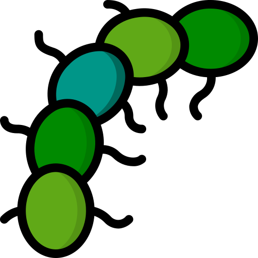 Бактерии Basic Miscellany Lineal Color иконка