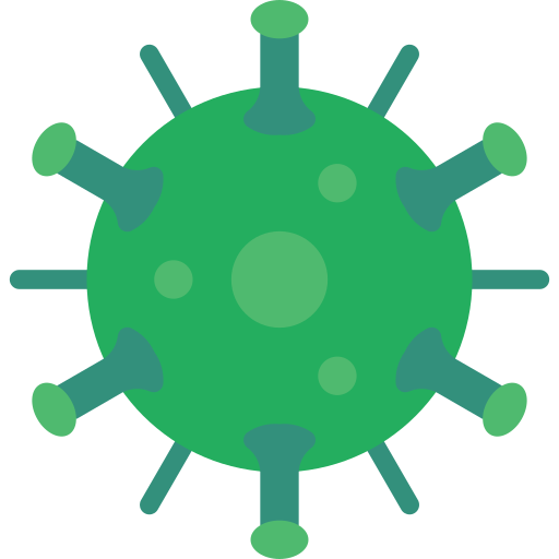 virus Basic Miscellany Flat icon