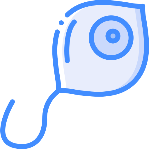 microbe Basic Miscellany Blue icoon