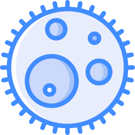 Bacteria Basic Miscellany Blue icon