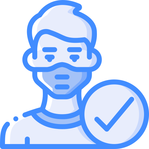 person Basic Miscellany Blue icon