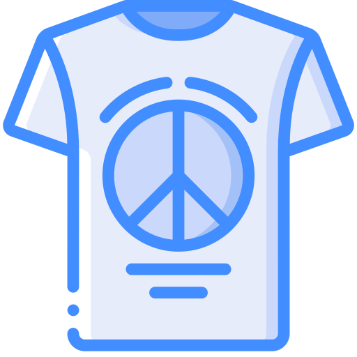 maglietta Basic Miscellany Blue icona