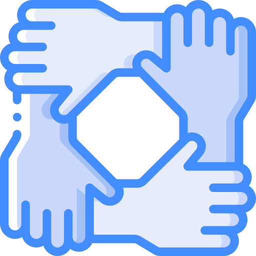 チームワーク Basic Miscellany Blue icon