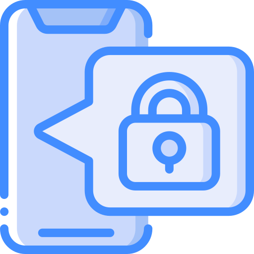 Security Basic Miscellany Blue icon