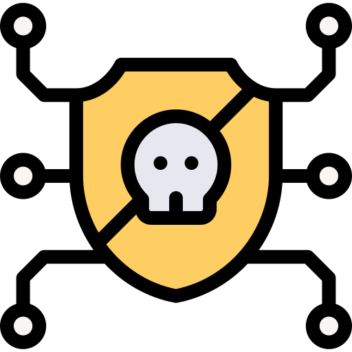 antivirus Detailed Rounded Lineal color icon