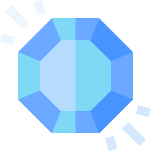 diamant Basic Straight Flat icoon