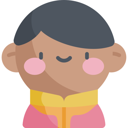 Indian Kawaii Flat icon