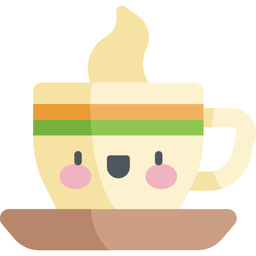 お茶 Kawaii Flat icon