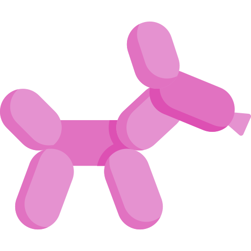 Воздушный шар собака Special Flat иконка