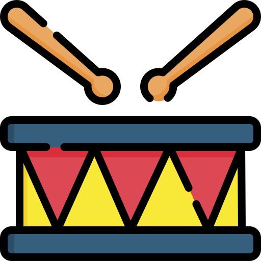 Drum Special Lineal color icon