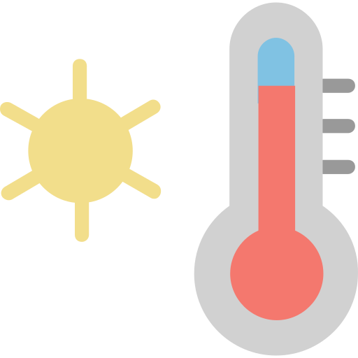 temperatura calda Generic Flat icona