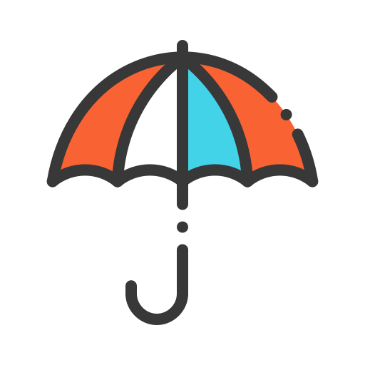 parapluie ouvert Generic Fill & Lineal Icône