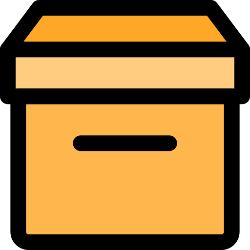 Carton box Pixel Perfect Lineal Color icon