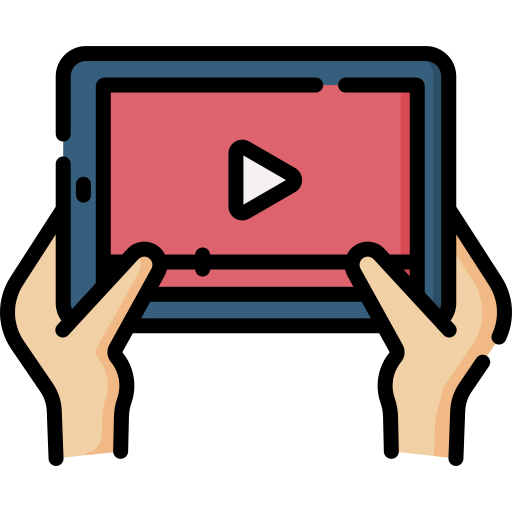 video marketing Special Lineal color icono