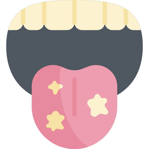 Tongue Kawaii Flat icon