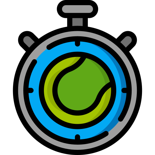 Stopwatch Basic Miscellany Lineal Color icon