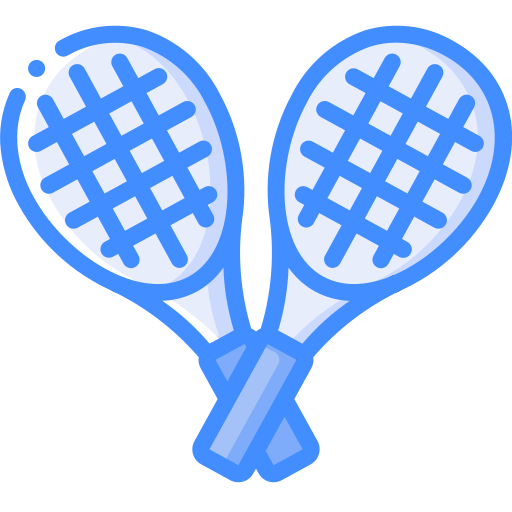 Rackets Basic Miscellany Blue icon