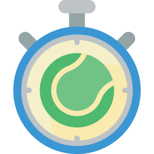 Stopwatch Basic Miscellany Flat icon