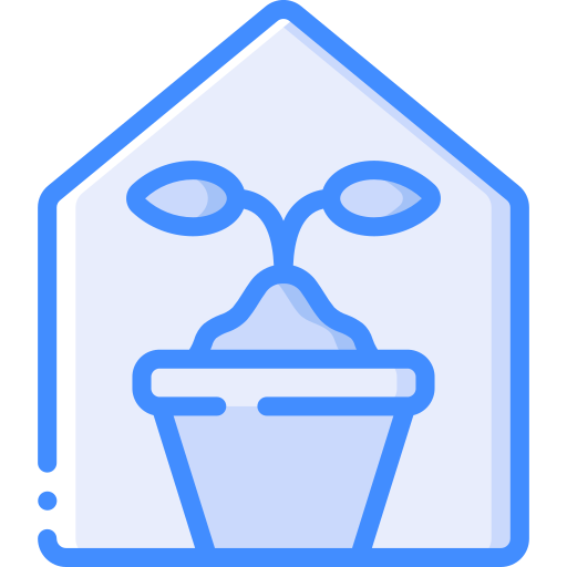 온실 Basic Miscellany Blue icon