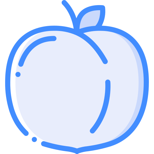 복숭아 Basic Miscellany Blue icon