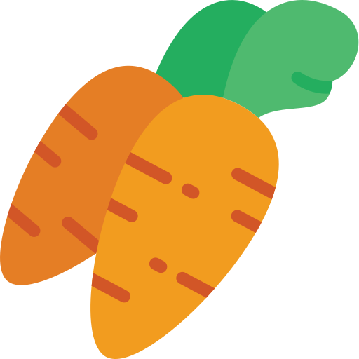 Carrots Basic Miscellany Flat icon
