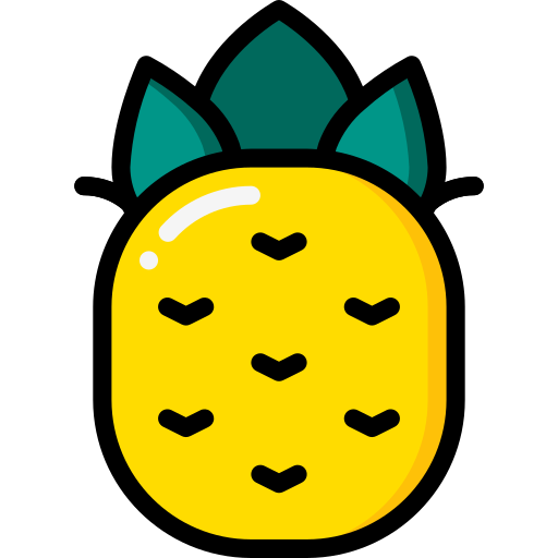 ananas Basic Miscellany Lineal Color icon