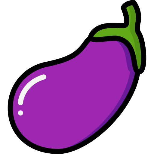 Aubergine Basic Miscellany Lineal Color icon