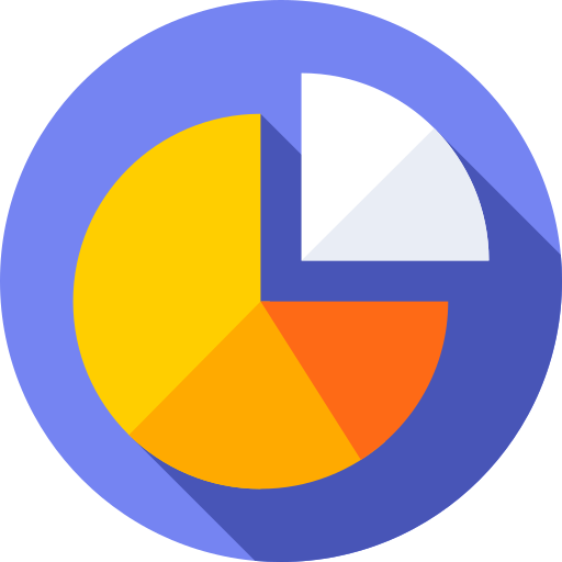円グラフ Flat Circular Flat icon