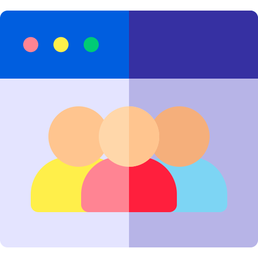 pop-up Basic Rounded Flat icon