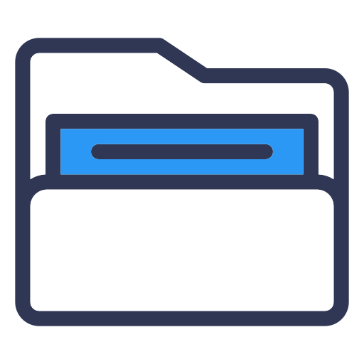 ファイル Generic Blue icon