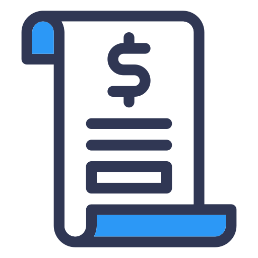 Income Generic Blue icon