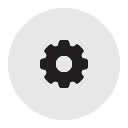 설정 Generic Circular icon