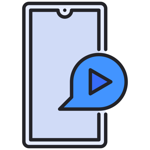 Smartphone Generic Outline Color icon