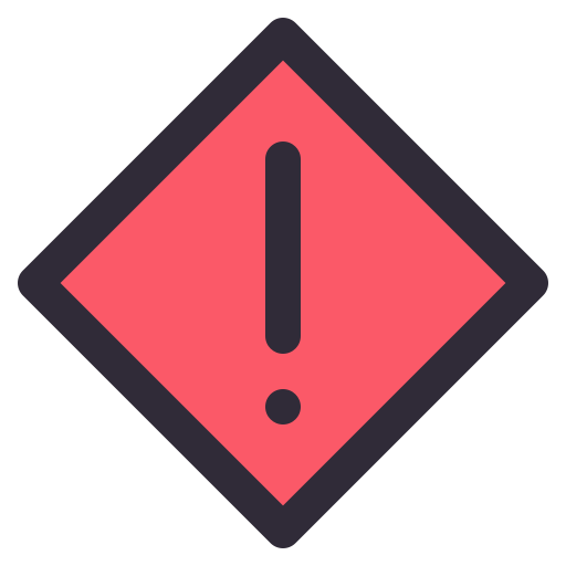 Warning Generic Outline Color icon