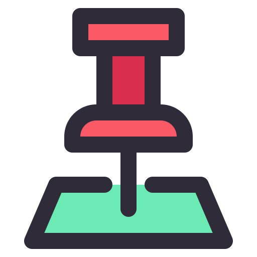 Marker Generic Outline Color icon